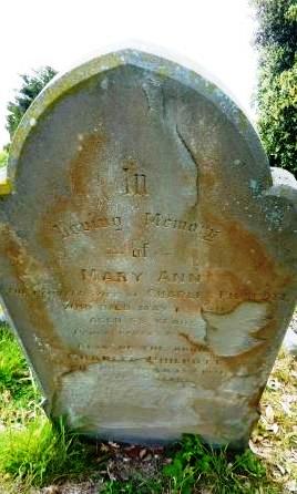 Grave of Mary Ann (Cook) Philpott