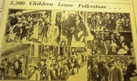 Evacuation from Folkestone 1940