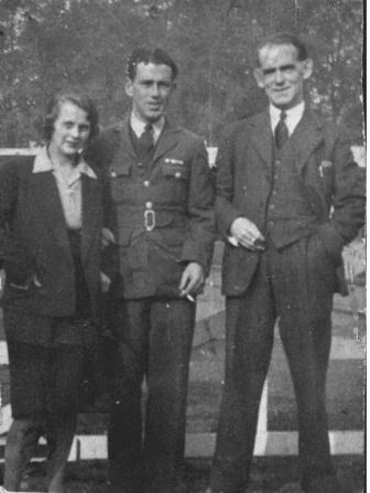 Mum Dad and Harry Campbell