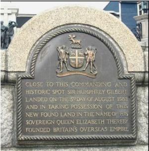 Sir Humphrey Gilbert Plaque