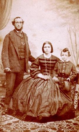 Amos, Jane and Alfred Kellaway