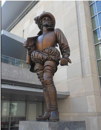 Sir Walter Raleigh Statue