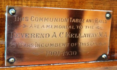 Alfred C Kelleway Memorial