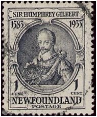 Sir Humphrey Gilbert Stamp