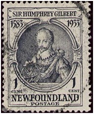 Sir Humphrey Gilbert Stamp