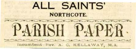Parish Paper 1924